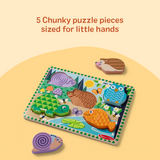 Forest Friends Touch & Feel Puzzle Y9
