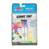 Game On! Wipe-Off Activity Pad - On the Go Travel Activity J6