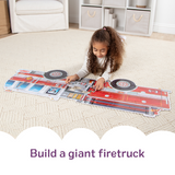 Giant Fire Truck Floor Puzzle - 24 Pieces V1