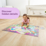 Glow-in-the-Dark Unicorn Floor Puzzle - 48 Pieces Y9