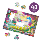 Glow-in-the-Dark Unicorn Floor Puzzle - 48 Pieces Y9