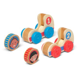 GO Tots Wooden Race Cars G9