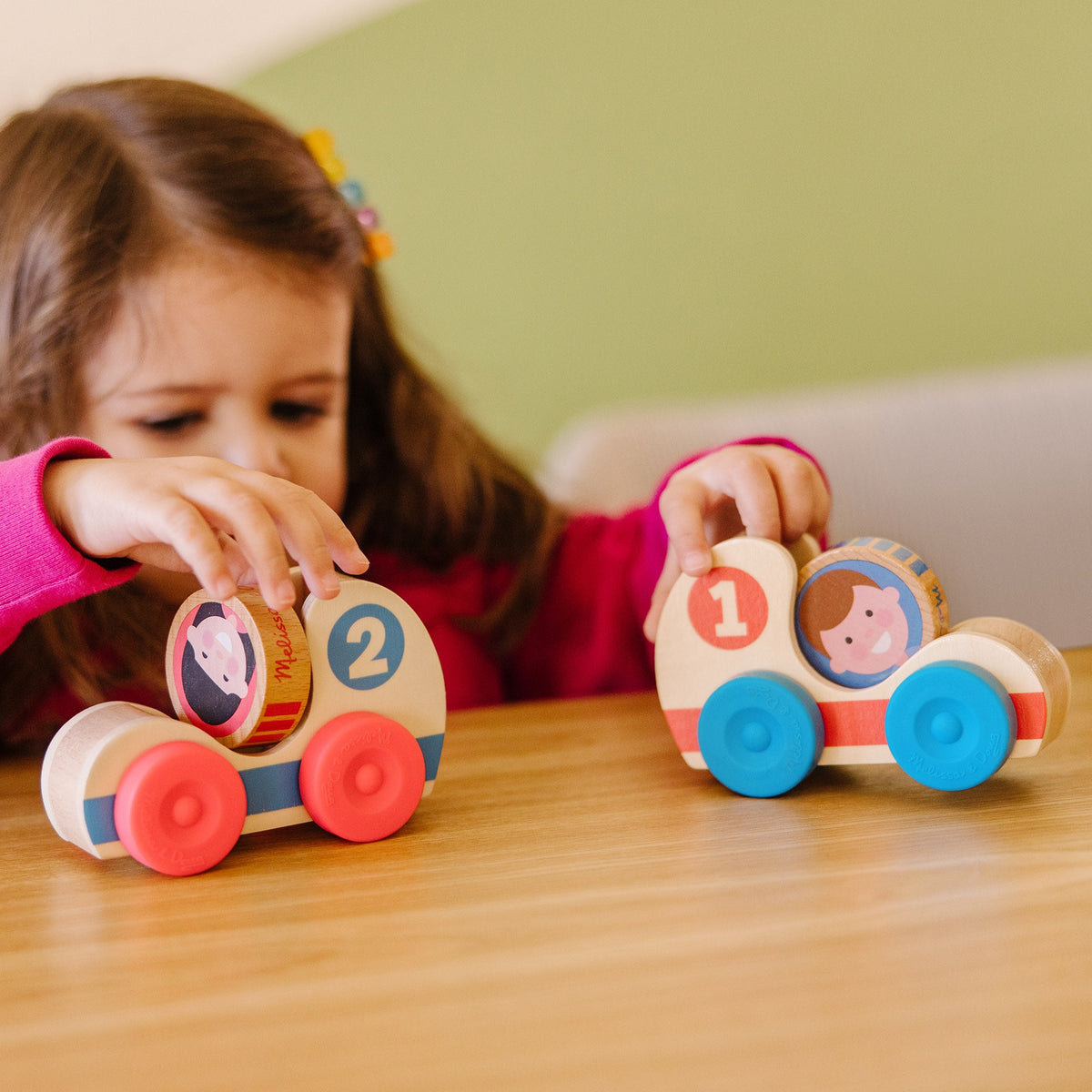 GO Tots Wooden Race Cars G9