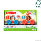GO Tots Wooden Race Cars G9