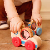 GO Tots Wooden Race Cars G9