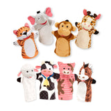Hand Puppet 2-Pack: Farm Friends, Zoo Friends I0