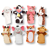 Hand Puppet 2-Pack: Farm Friends, Zoo Friends I0