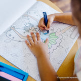 Jumbo 50-Page Kids' Coloring Pad - Horses, Hearts, Flowers, and More P7