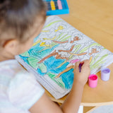 Jumbo 50-Page Kids' Coloring Pad - Horses, Hearts, Flowers, and More P7