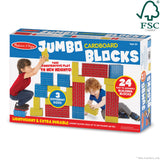 Jumbo Cardboard Blocks - 24 Pieces G9