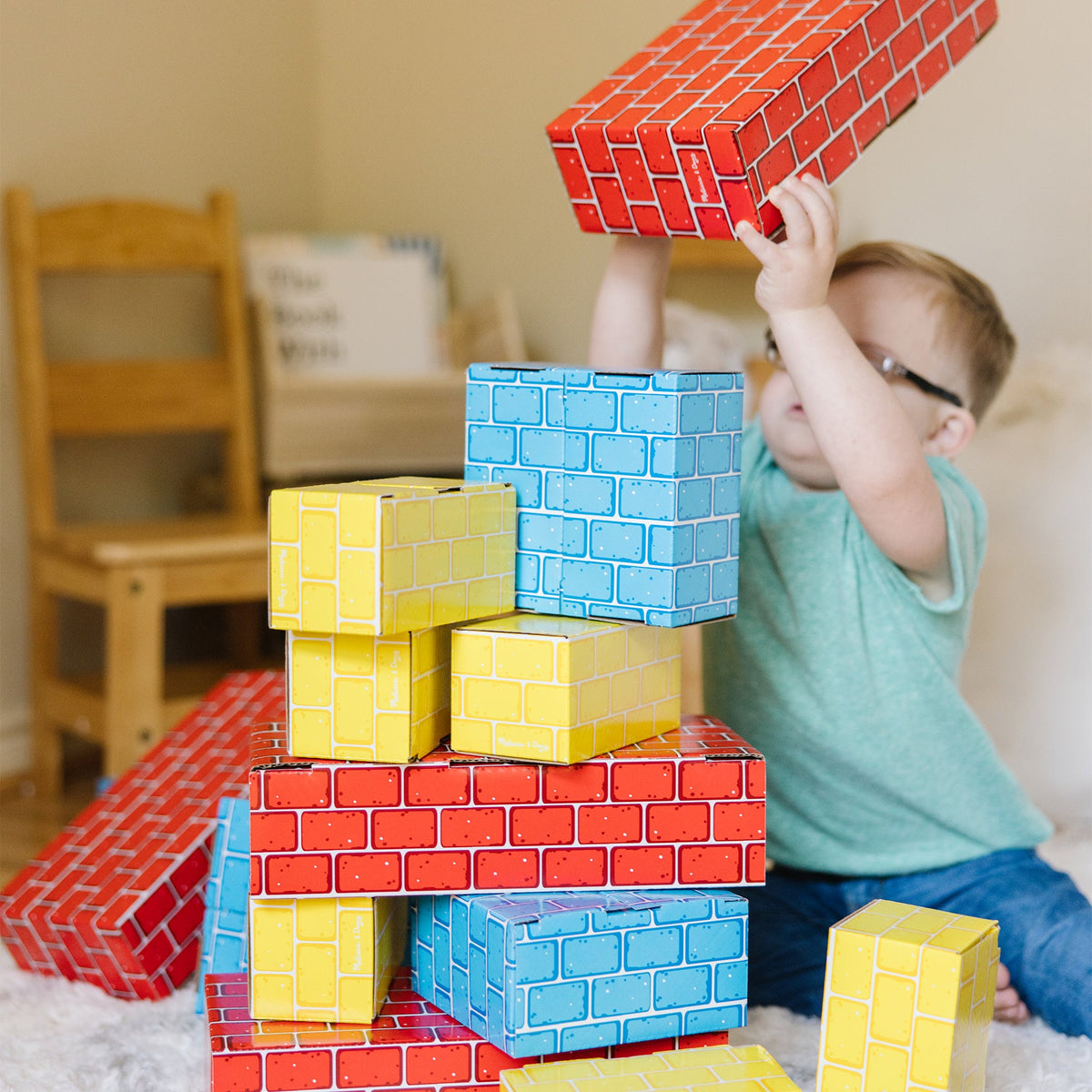 Jumbo Cardboard Blocks - 24 Pieces K2