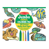 Jumbo Coloring Pad - Animals Q9