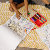 Jumbo Coloring Pad - Animals T0