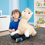 Jumbo Llama Stuffed Plush Animal P8