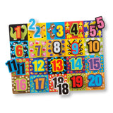 Jumbo Numbers Chunky Puzzle W2