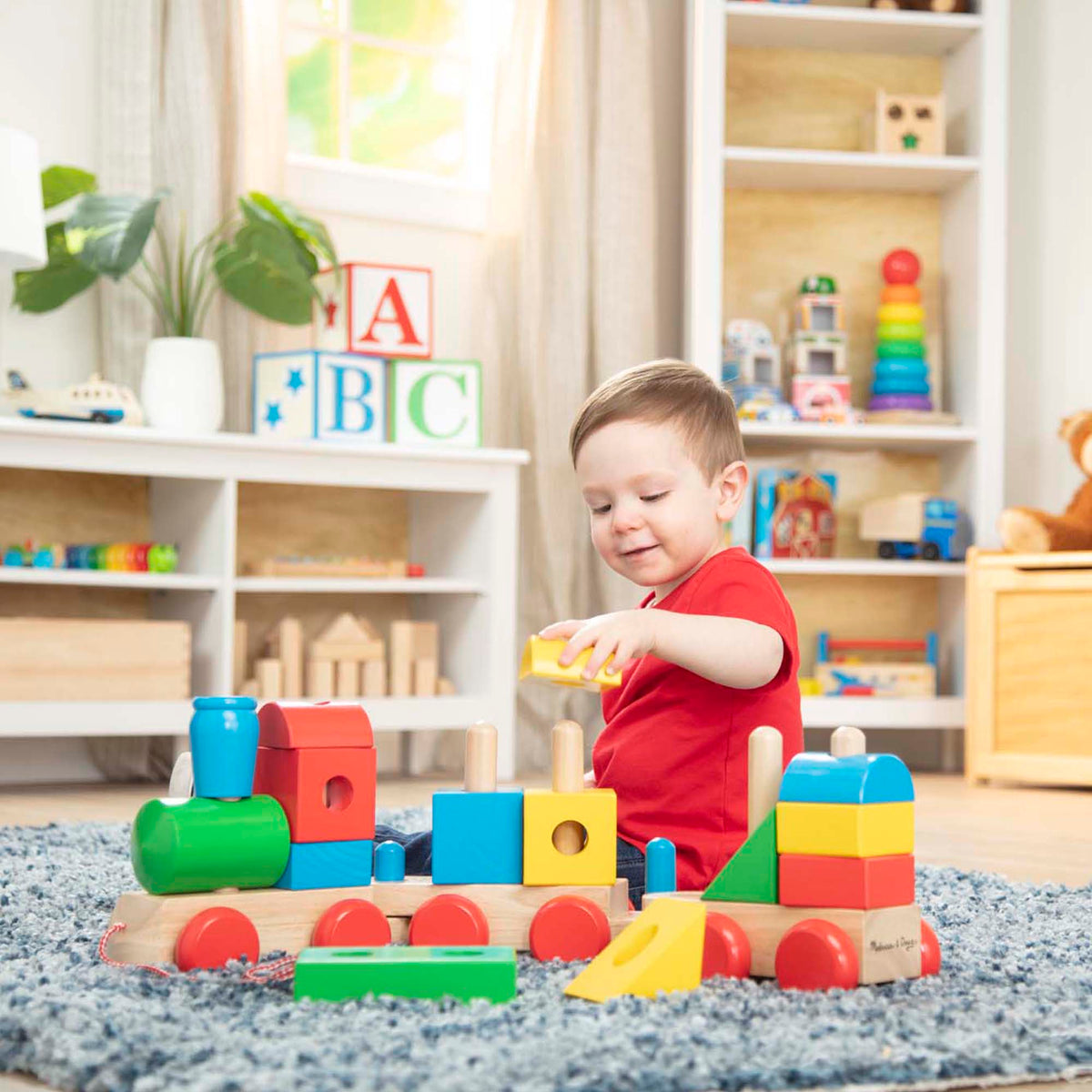Jumbo Wooden Stacking Train – Classic C2