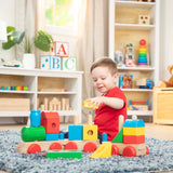 Jumbo Wooden Stacking Train – Classic C2