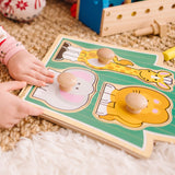 Jungle Friends Jumbo Knob Puzzle - 3 Pieces U0