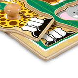 Jungle Friends Jumbo Knob Puzzle - 3 Pieces U0
