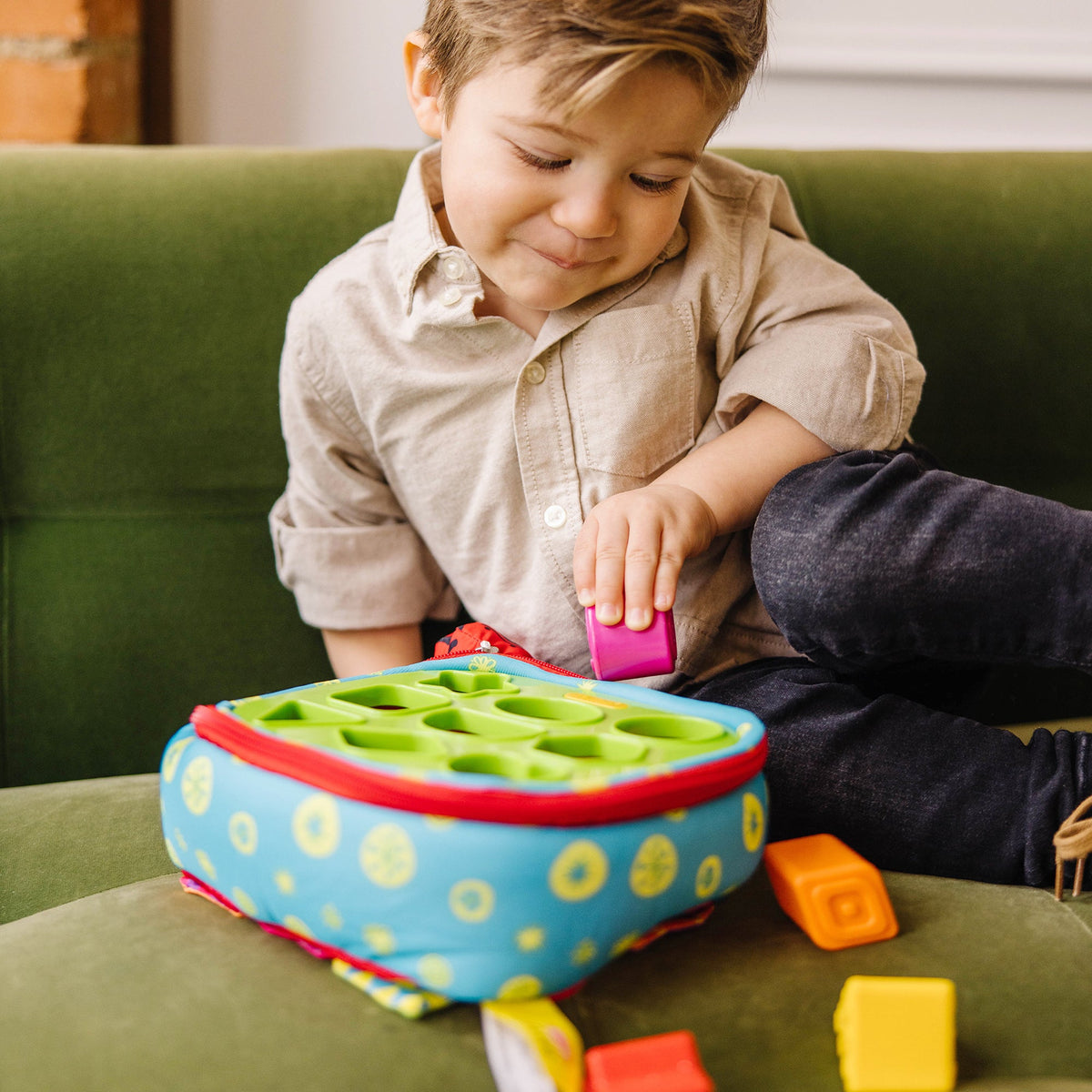 K's Kids Take-Along Shape Sorter O7