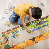 Land of Dinosaurs Floor Puzzle - 48 Pieces X2