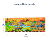 Land of Dinosaurs Floor Puzzle - 48 Pieces X2