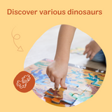 Land of Dinosaurs Floor Puzzle - 48 Pieces X2