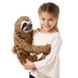 Lifelike Plush Sloth V1