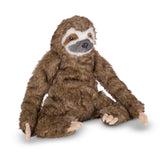 Lifelike Plush Sloth V1
