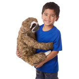 Lifelike Plush Sloth V1