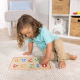 Lift & See Numbers Peg Puzzle - 10 Pieces L1