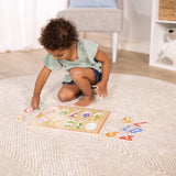 Lift & See Numbers Peg Puzzle - 10 Pieces L1