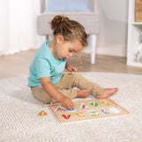 Lift & See Numbers Peg Puzzle - 10 Pieces L1