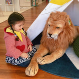 Lion Lifelike Plush Stuffed Animal O8