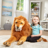 Lion Lifelike Plush Stuffed Animal O8