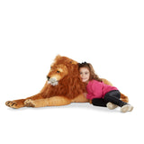 Lion Lifelike Plush Stuffed Animal O8