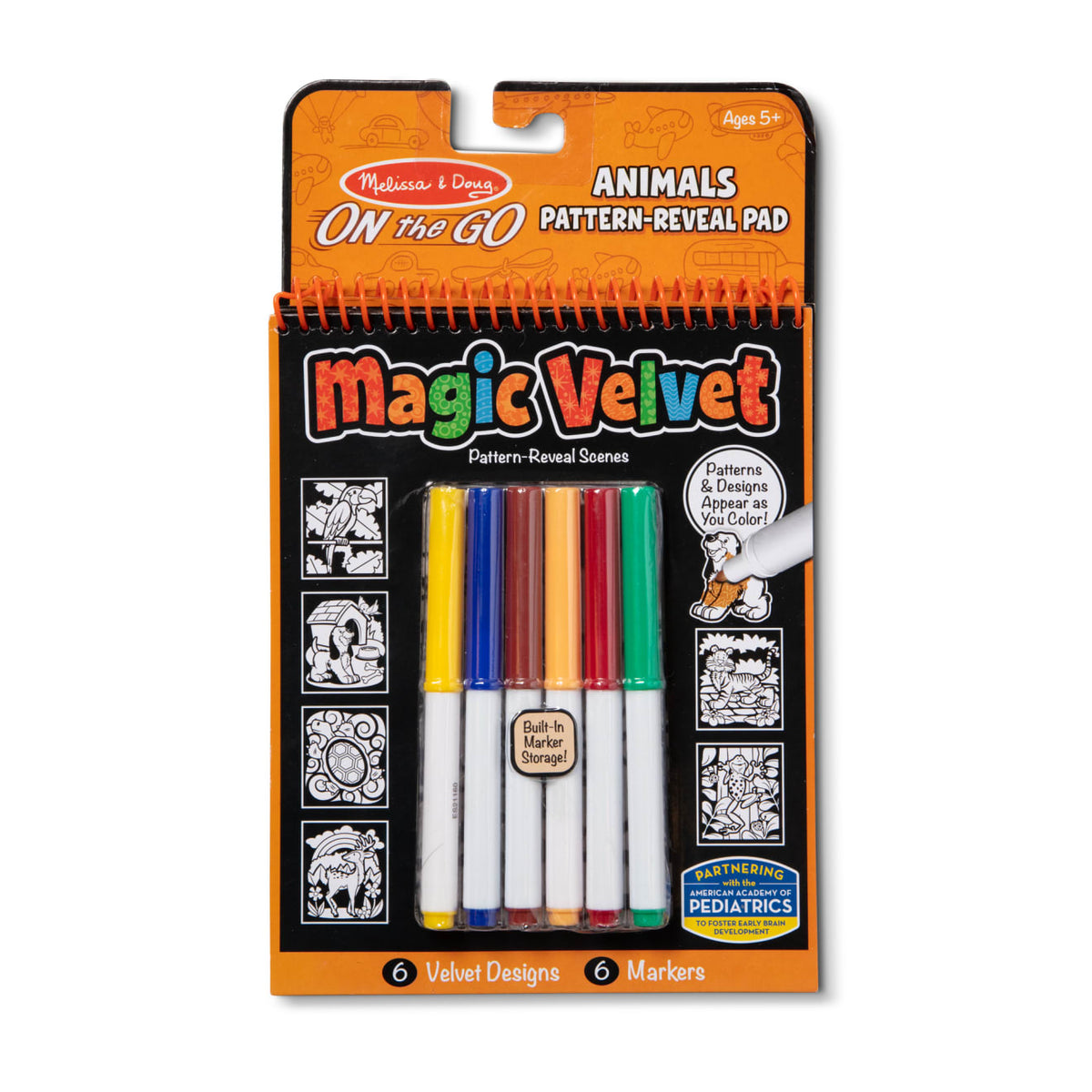 Magic Velvet Animal Scenes - On the Go Travel Activity T5