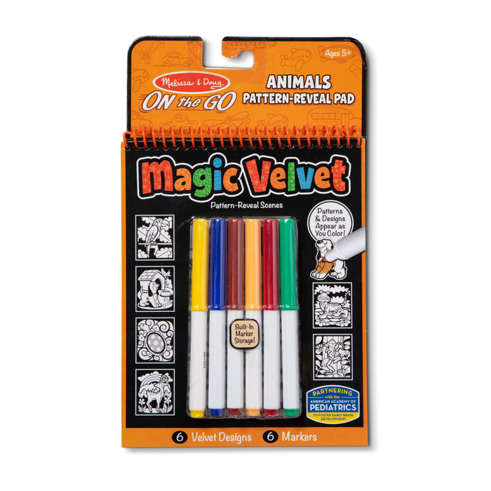 Magic Velvet Animal Scenes - On the Go Travel Activity T5