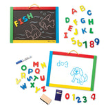 Magnetic Chalkboard & Dry-Erase Board (Uppercase) A3