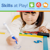Magnetic Chalkboard & Dry-Erase Board (Uppercase) A3