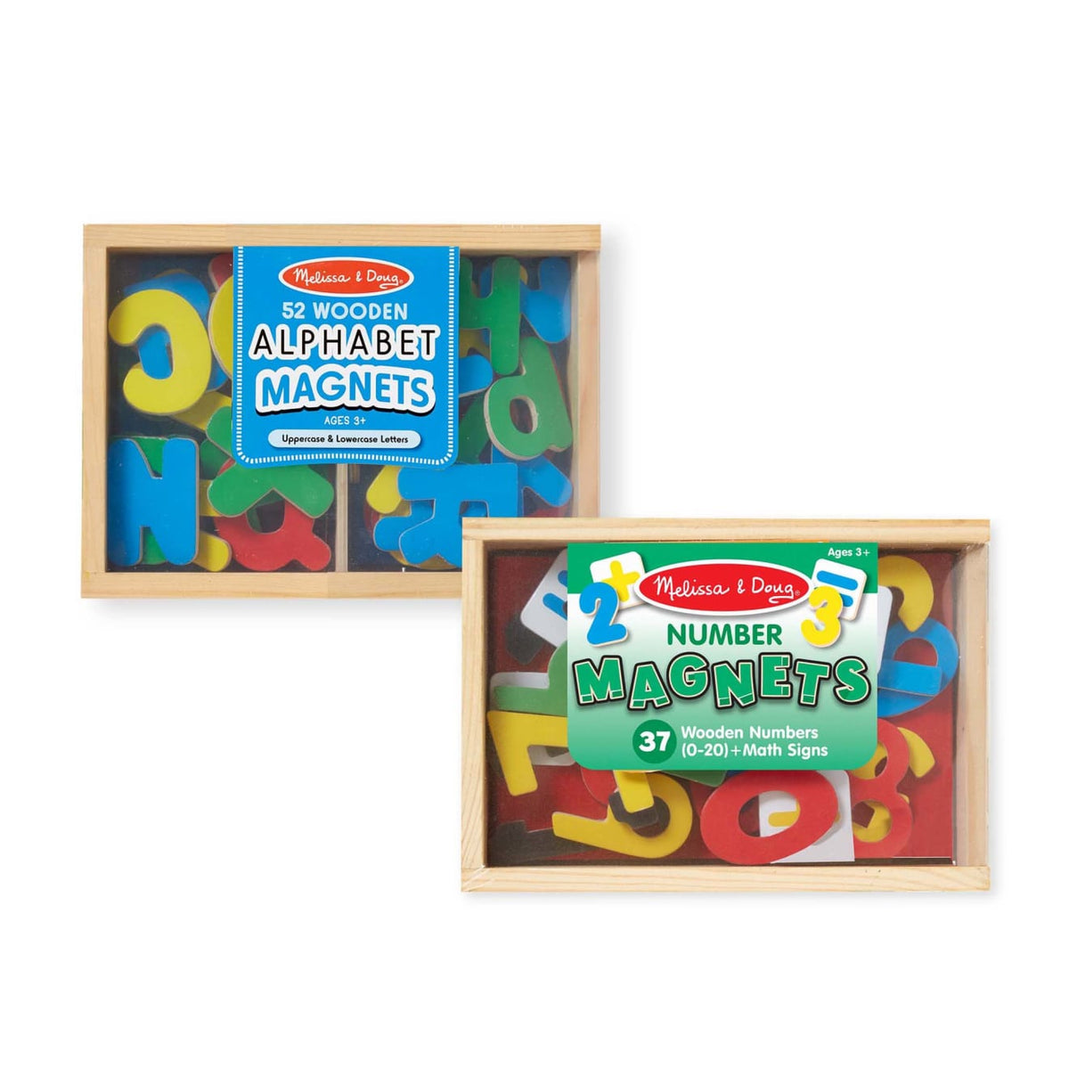 Magnetic Letters & Numbers Bundle C8
