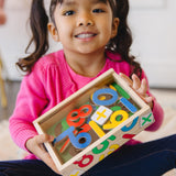 Magnetic Wooden Numbers T6