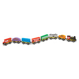 Magnetic Wooden Train Cars J7