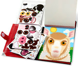 Make-a-Face – Farm Reusable Sticker Pad – On the Go Travel Activity H3