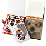 Make-a-Face – Safari Reusable Sticker Pad – On the Go Travel Activity U4