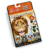 Make-a-Face – Safari Reusable Sticker Pad – On the Go Travel Activity U4