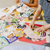Make-a-Face Sticker Pad - Crazy Characters C1