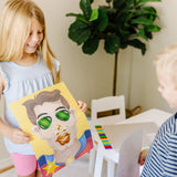 Make-a-Face Sticker Pad - Crazy Characters C1