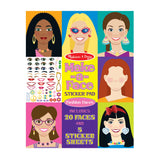 Make-a-Face Sticker Pad - Fashion Faces C2
