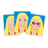 Make-a-Face Sticker Pad - Fashion Faces C2